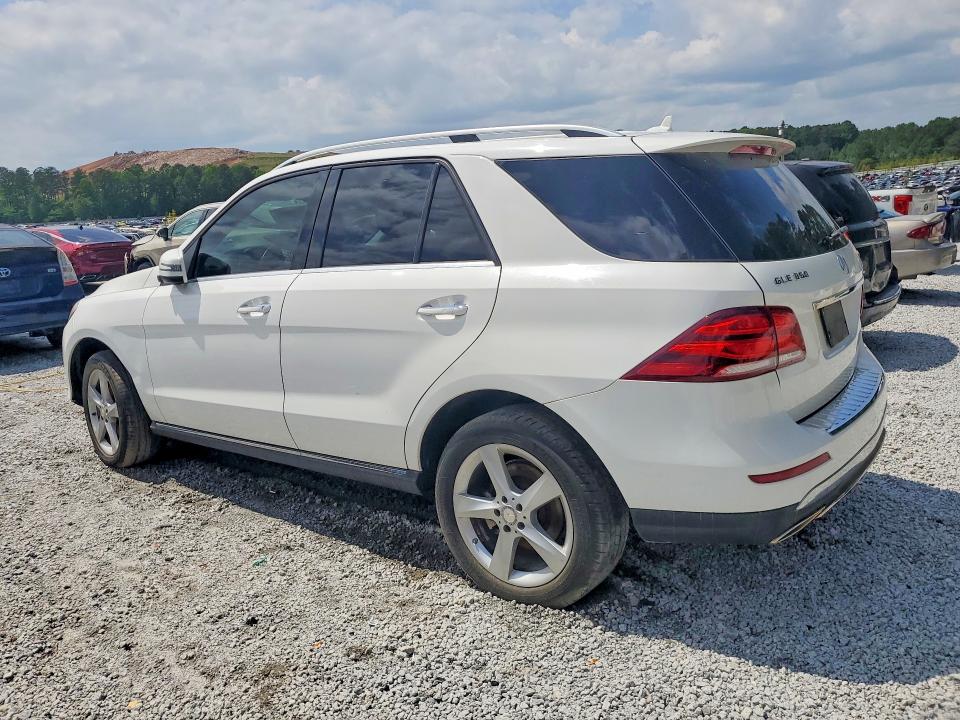2017 Mercedes-benz Gle VIN 4JGDA5HB6HA884688 COPART salvage auction — MECHANICAL, Ga - Certificate Of Title, sold $8,600 on 2026-07-09 (photo 2)