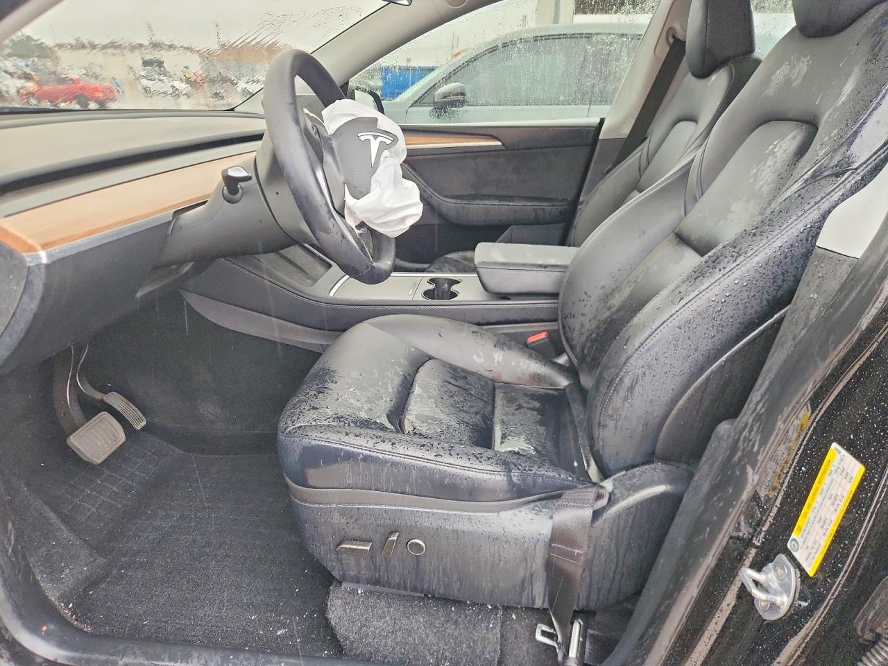 2025 Tesla Model Y VIN 7SAYGDEE9SA344604 COPART salvage auction — Front End, TX - SALVAGE VEHICLE TITLE, sold $9,900 on 2026-07-09 (photo 7)