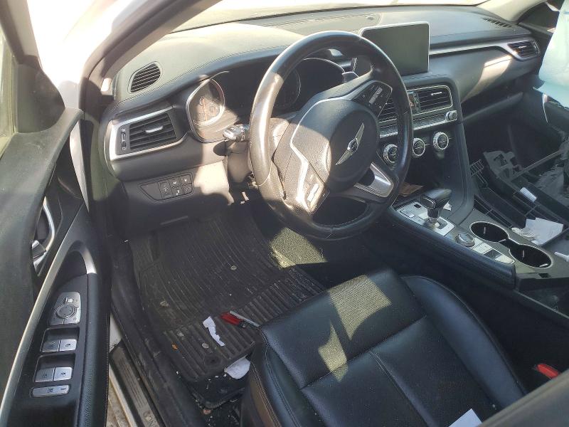 2021 Genesis G70 VIN KMTG64LA5MU079724 COPART salvage auction — SIDE, Salvage Title, sold $125 on 2026-07-21 (photo 8)