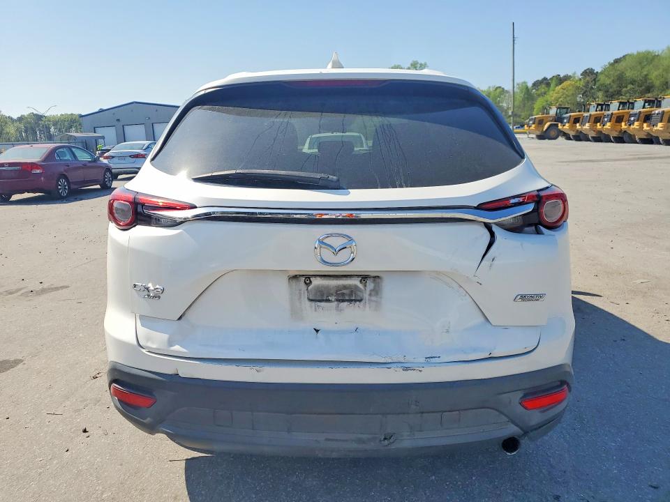 2018 Mazda Cx-9 VIN JM3TCBBY0J0229869 COPART salvage auction — SIDE, Nc - Salvage Certificate Of Title, sold $700 on 2026-07-28 (photo 6)