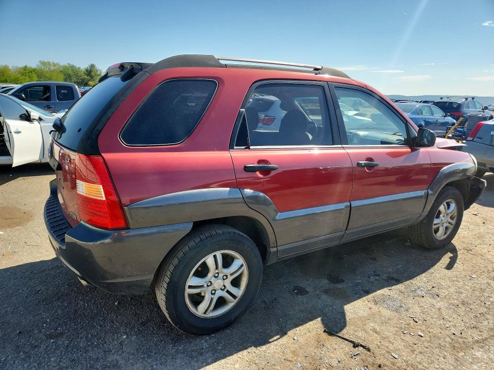 2006 Kia Sportage VIN KNDJF723867284495 COPART salvage auction — FRONT END, Pa - Cert Of Title, sold $425 on 2026-07-07 (photo 3)