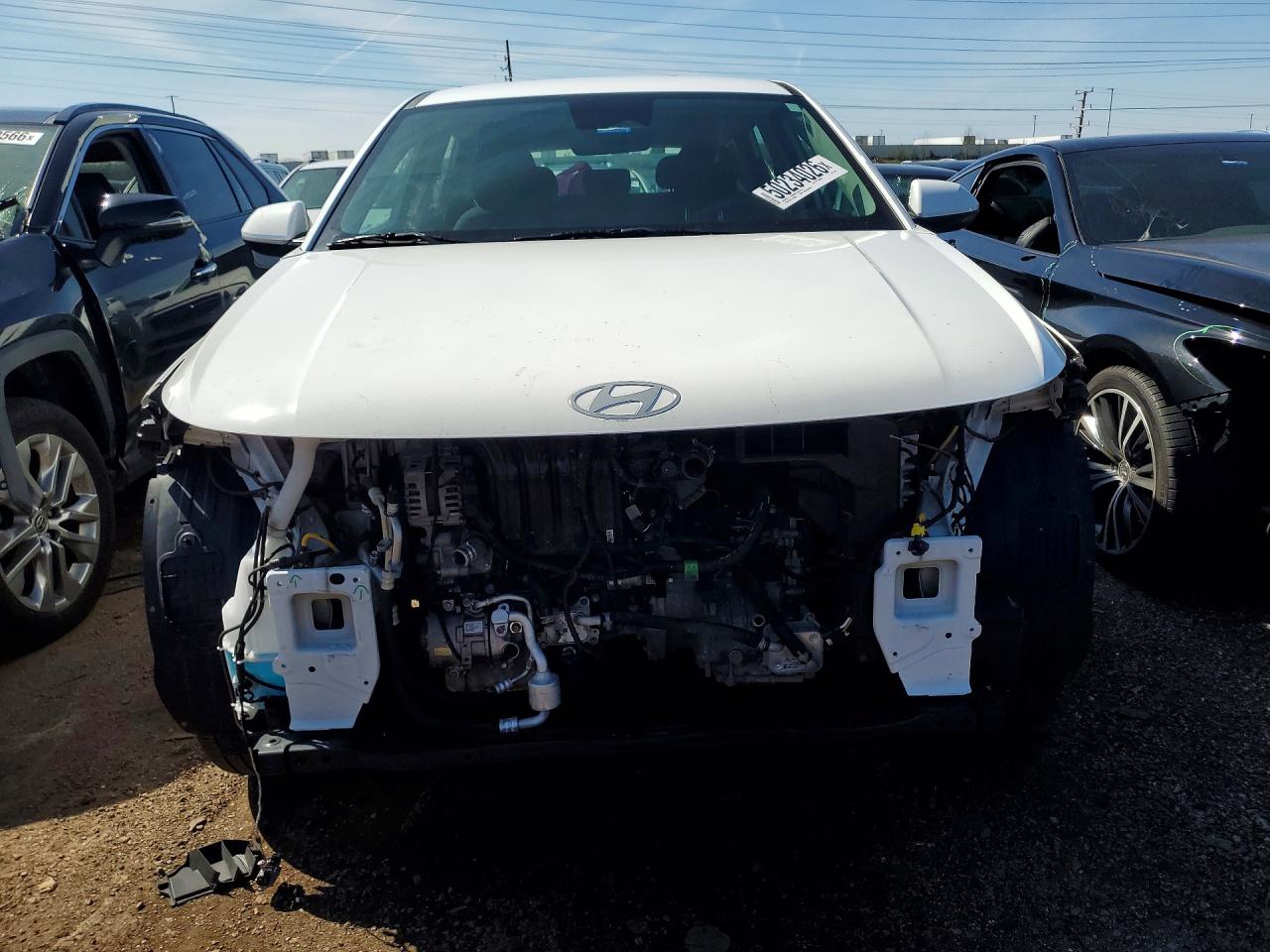 2025 Hyundai Kona VIN KM8HACAB4SU195447 COPART salvage auction — Front End, IL - SALVAGE CERTIFICATE, sold $5,900 on 2026-07-02 (photo 5)