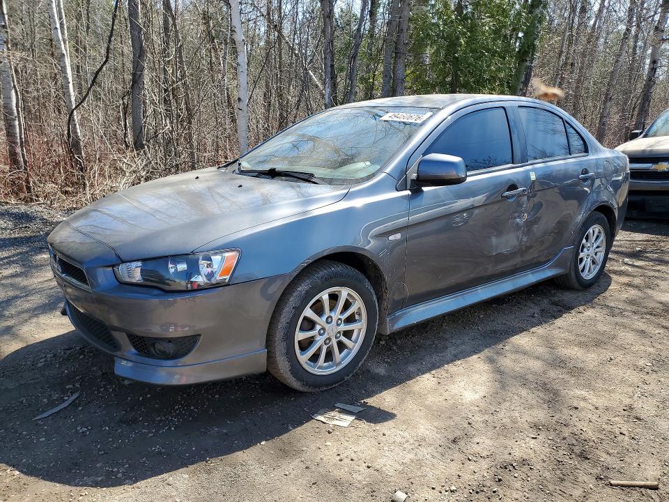 2010 Mitsubishi Lancer VIN JA32U2FU4AU607384 COPART salvage auction — SIDE, ON - PERMIT NO BRAND - UNFIT, sold $1,000 on 2026-07-14 (photo 1)