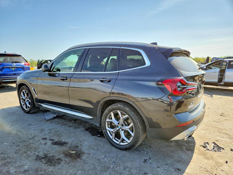 2022 BMW X3 VIN 5UX43DP03N9L74996 COPART salvage auction — SIDE, Va - Cert Of Title - Salvage, sold $9,900 on 2026-07-08 (photo 2)
