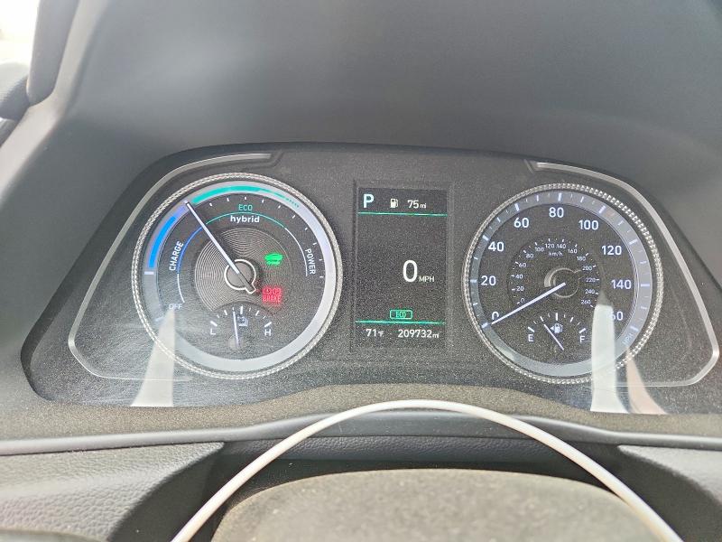 2022 Hyundai Sonata VIN KMHL34JJ1NA047439 COPART salvage auction — REAR END, Md - Cert Of Salvage > 75% Damage, sold $3,200 on 2026-07-28 (photo 9)