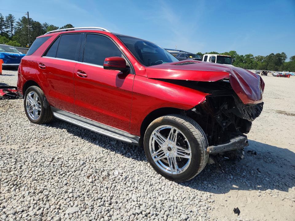 2018 Mercedes-benz Gle VIN 4JGDA5HB1JB062087 COPART salvage auction — FRONT END, Ga - Cert Of Title-Salvage, sold $6,500 on 2026-07-09 (photo 4)