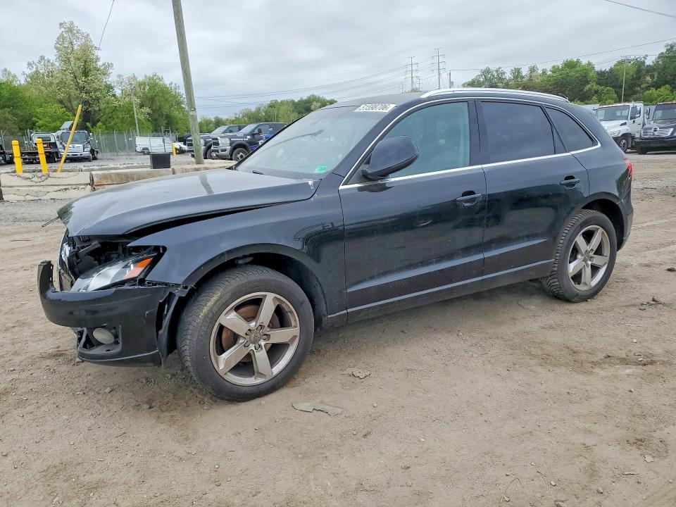 2010 Audi Q5 VIN WA1LKAFP0AA021261 COPART salvage auction — FRONT END, Md - Parts Only-No Title Letter, sold $375 on 2026-07-16 (photo 1)