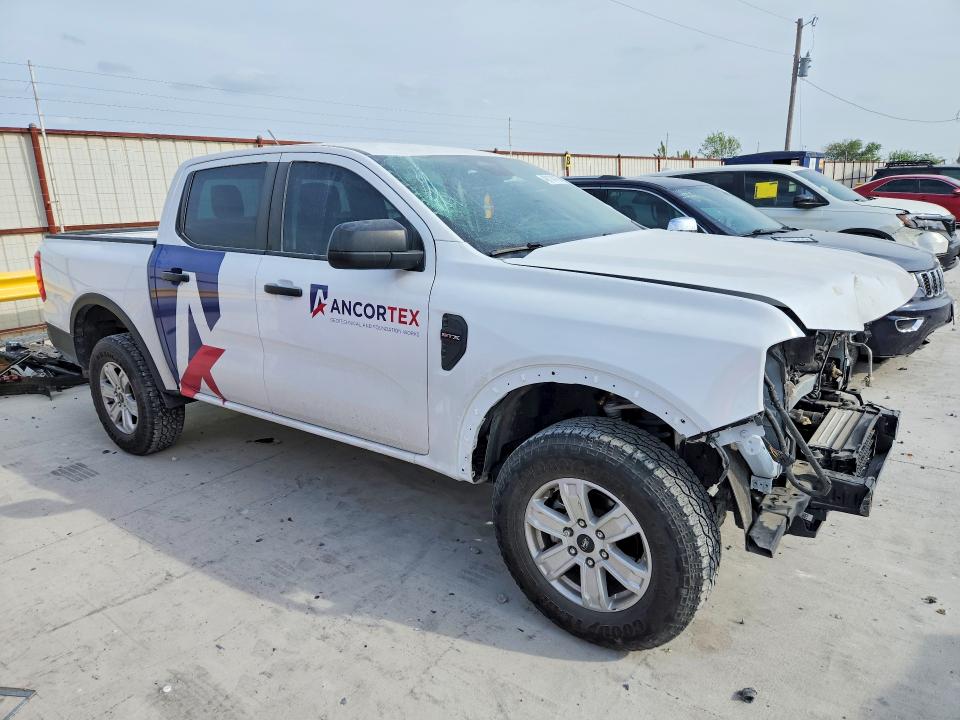 2024 Ford Ranger VIN 1FTER4BHXRLE45458 COPART salvage auction — Front End, TX - SALVAGE VEHICLE TITLE, sold $10,700 on 2026-06-16 (photo 4)
