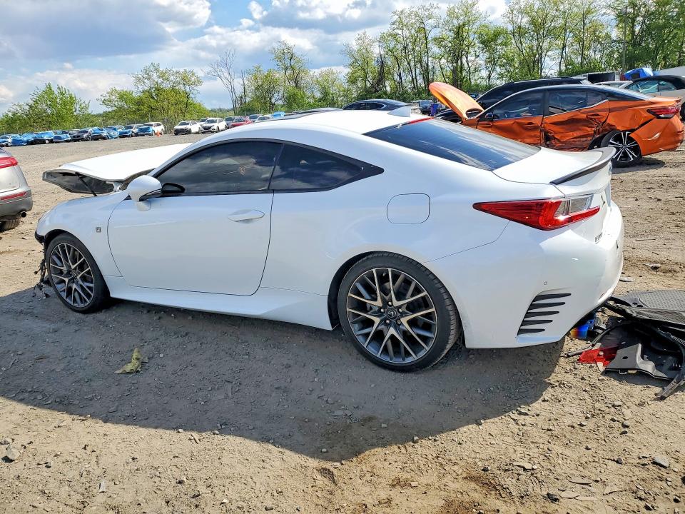 2015 Lexus Rc VIN JTHHE5BC9F5003711 COPART salvage auction — FRONT END, Md - Cert Of Salvage > 75% Damage, sold $600 on 2026-07-23 (photo 2)