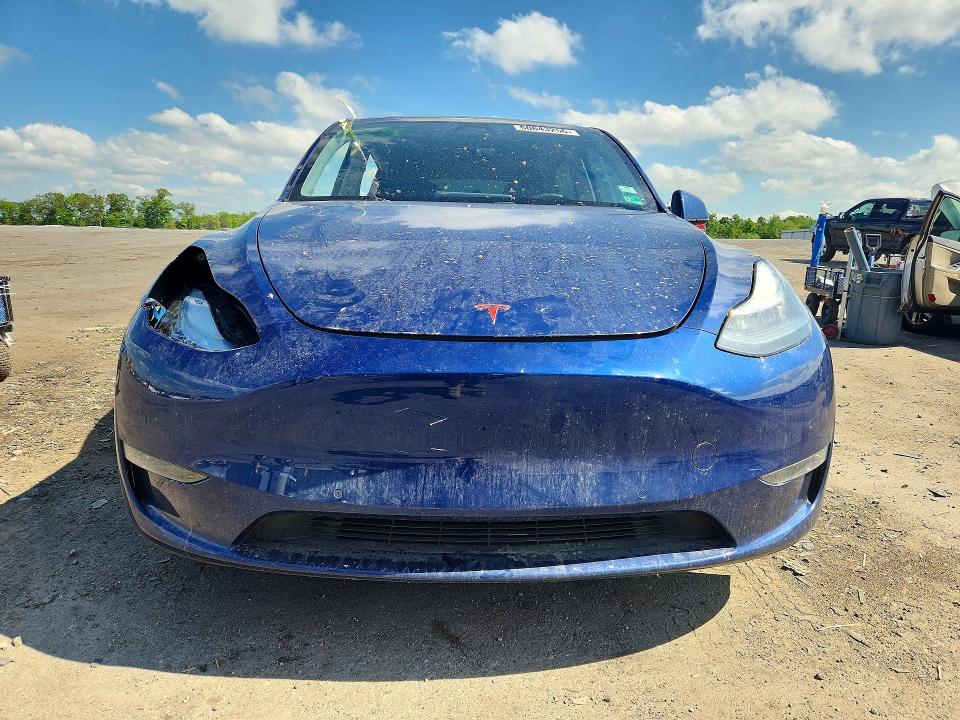 2021 Tesla Model y VIN 5YJYGDEE5MF061622 COPART salvage auction — SIDE, Va - Cert Of Title - Salvage, sold $6,300 on 2026-07-22 (photo 5)