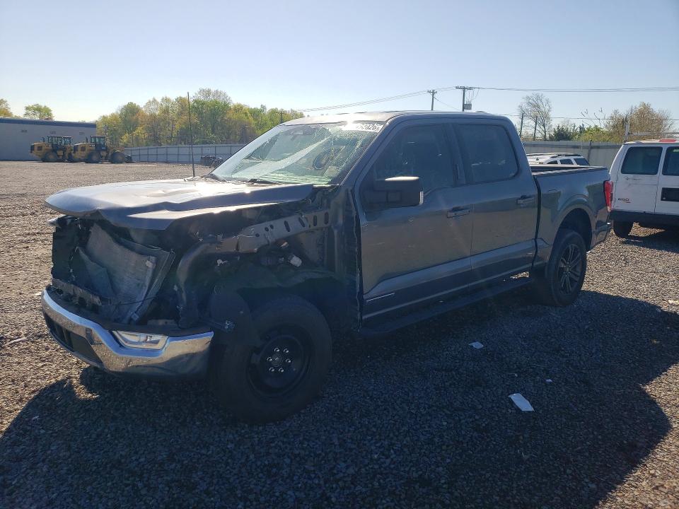 2023 Ford F-150 VIN 1FTFW1ED6PFC74417 COPART salvage auction — FRONT END, Nj - Cert Of Title W/Salvage Histor (P), sold $5,300 on 2026-07-02 (photo 1)