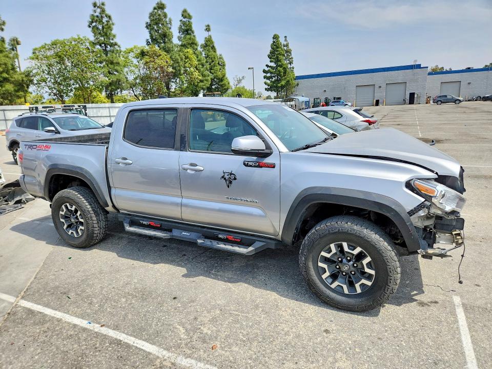 2021 Toyota Tacoma VIN 5TFCZ5AN2MX264943 COPART salvage auction — FRONT END, CA - SALVAGE CERTIFICATE, sold $15,700 on 2026-07-30 (photo 4)