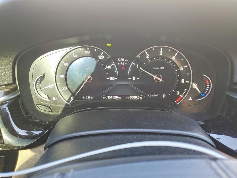 2017 BMW 5er VIN WBAJE5C39HG917057 COPART salvage auction — MINOR DENT/SCRATCHES, Al - Certificate Of Title, sold $8,000 on 2026-07-02 (photo 9)