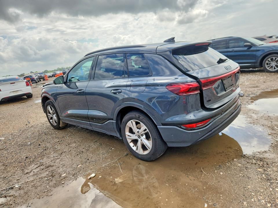2025 Audi Q6 VIN WA112BGF2SA026630 COPART salvage auction — REAR END, Tx - Salvage Vehicle Title, sold $10,500 on 2026-07-16 (photo 2)
