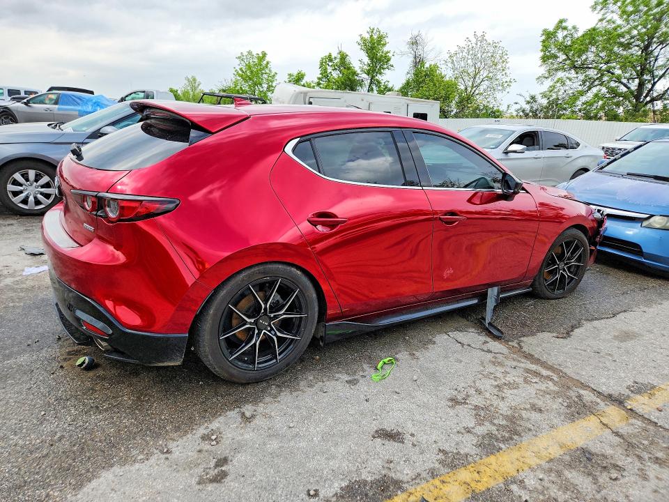 2020 Mazda 3 VIN JM1BPBNM2L1155045 COPART salvage auction — FRONT END, Mo - Salvage Certificate Of Title, sold $2,300 on 2026-07-31 (photo 3)