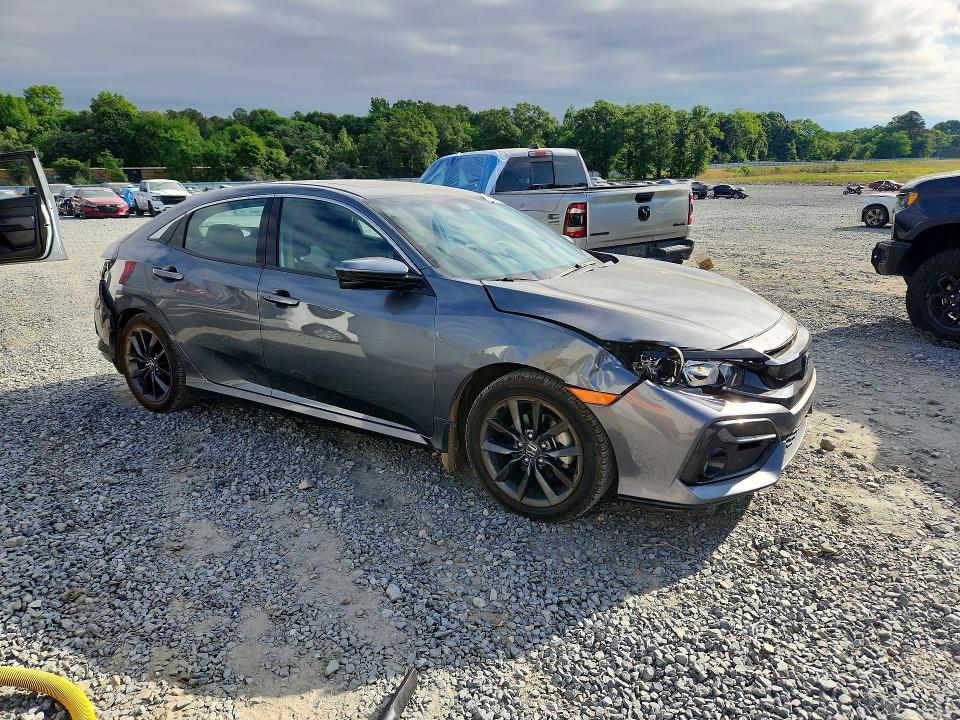 2021 Honda Civic VIN SHHFK7H61MU222994 COPART salvage auction — FRONT END, Ga - Cert Of Title-Salvage, sold $4,250 on 2026-07-30 (photo 4)