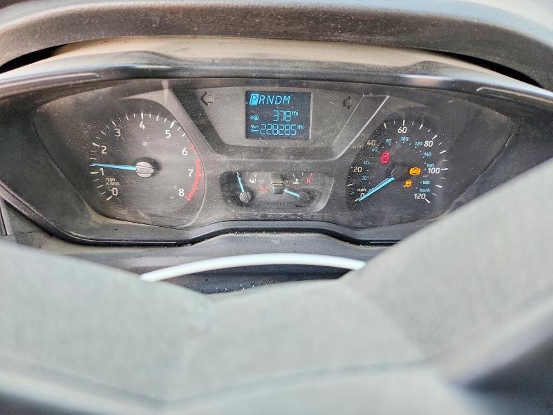 2015 Ford Transit VIN 1FTNE1CMXFKA17347 COPART salvage auction — FRONT END, TX - SALVAGE VEHICLE TITLE, sold $1,750 on 2026-07-09 (photo 9)