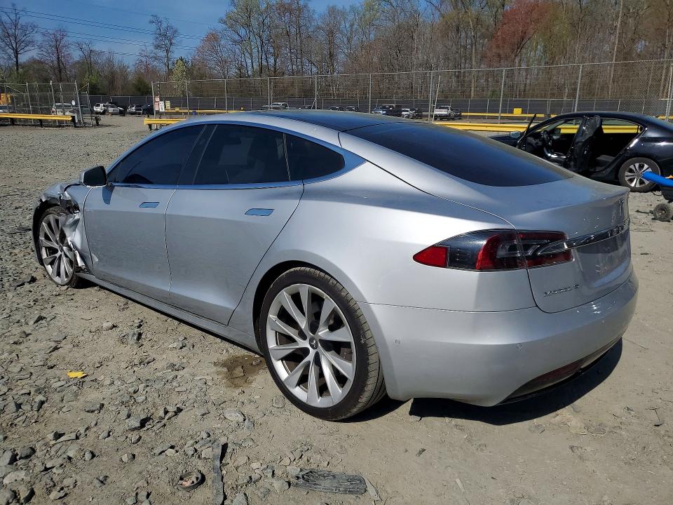 2018 Tesla Model s VIN 5YJSA1E20JF253571 COPART salvage auction — FRONT END, Md - Cert Of Salvage > 75% Damage, sold $10,200 on 2026-07-14 (photo 2)