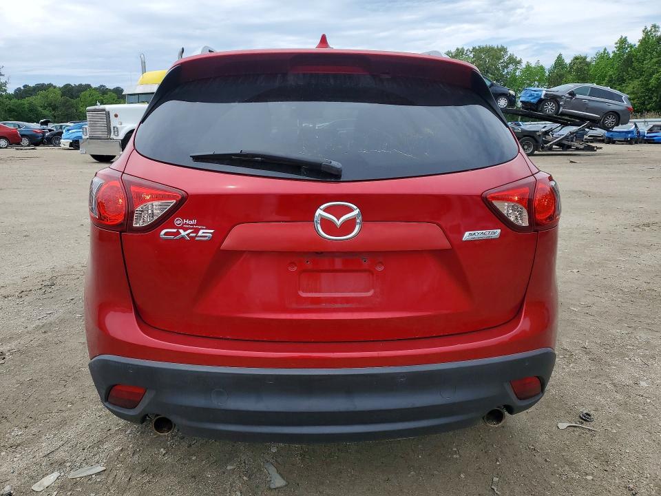 2014 Mazda VIN JM3KE2CY7E0315786 COPART salvage auction — MINOR DENT/SCRATCHES, Va - Cert Of Title - Salvage, sold $3,400 on 2026-07-28 (photo 6)