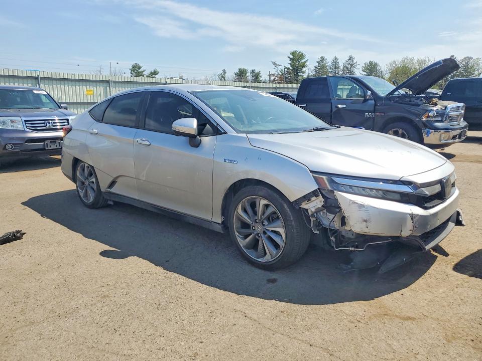 2018 Honda Clarity VIN JHMZC5F3XJC008165 COPART salvage auction — FRONT END, PA - CERTIFICATE OF SALVAGE, sold $4,100 on 2026-07-02 (photo 4)