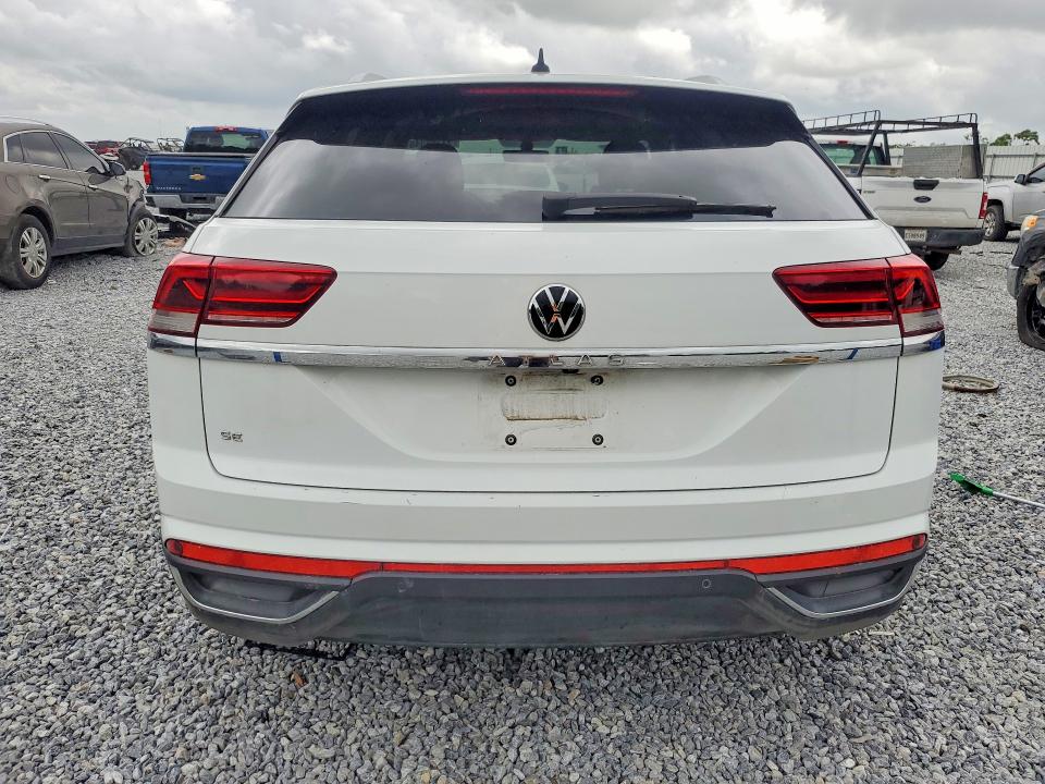 2022 Volkswagen Atlas VIN 1V2JC2CA1NC224359 COPART salvage auction — FRONT END, Tx - Salvage Vehicle Title, sold $3,250 on 2026-07-20 (photo 6)