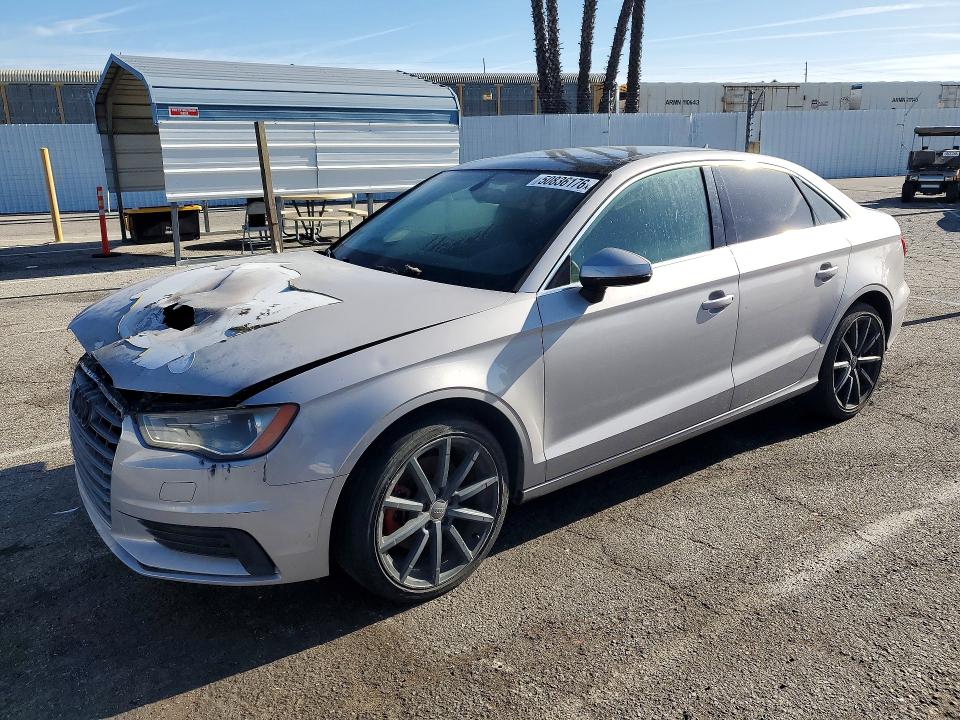 2015 Audi A3 VIN WAUEFGFF8F1064571 COPART salvage auction — ENGINE BURN, Ca - Lien Papers-Salvage Or Ac, sold $400 on 2026-07-24 (photo 1)