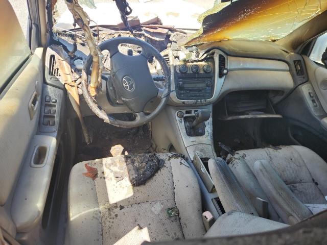 2007 Toyota Highlander VIN JTEHD21A870046594 COPART salvage auction — Burn Engine, Fl - Cert Of Destruct-No Vin Plate, sold $350 on 2026-07-31 (photo 8)