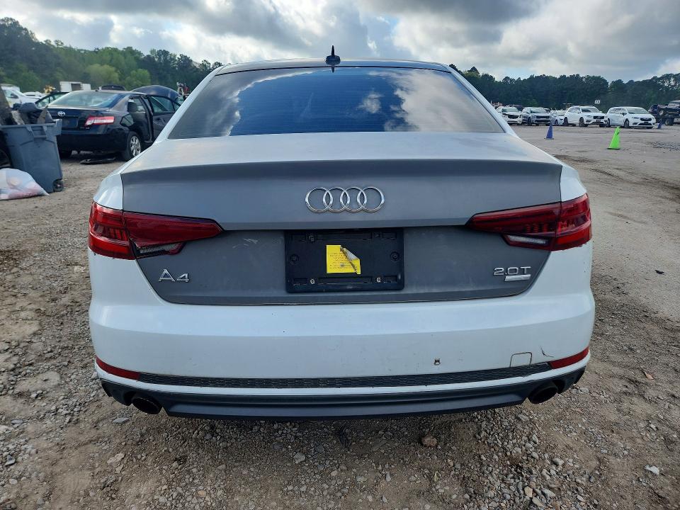 2018 Audi A4 VIN WAUKMAF4XJA219831 COPART salvage auction — REAR END, Ms - Certificate Of Title, sold $3,650 on 2026-07-10 (photo 6)