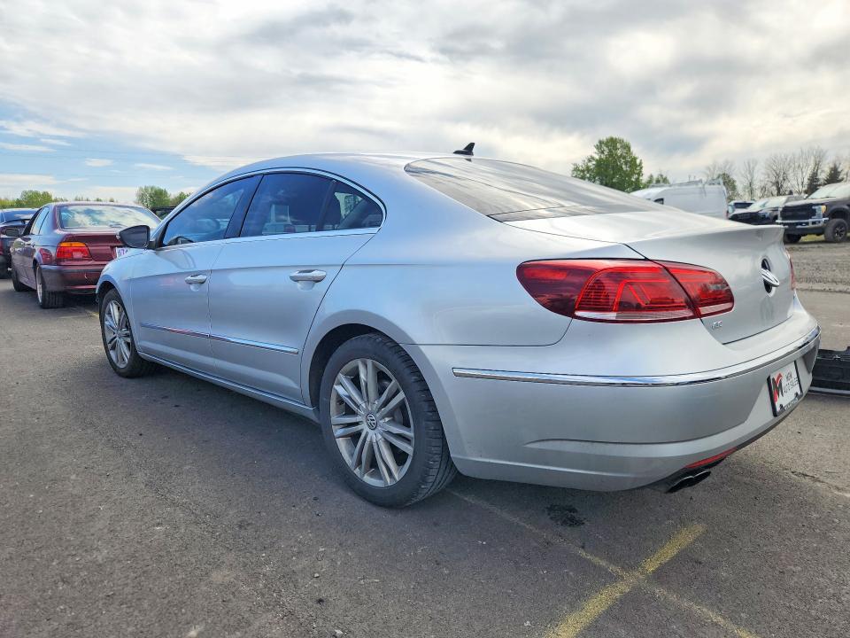 2016 Volkswagen Passat cc VIN WVWBP7AN8GE507006 COPART salvage auction — FRONT END, Or - Lien Papers Salvage, sold $125 on 2026-08-19 (photo 2)