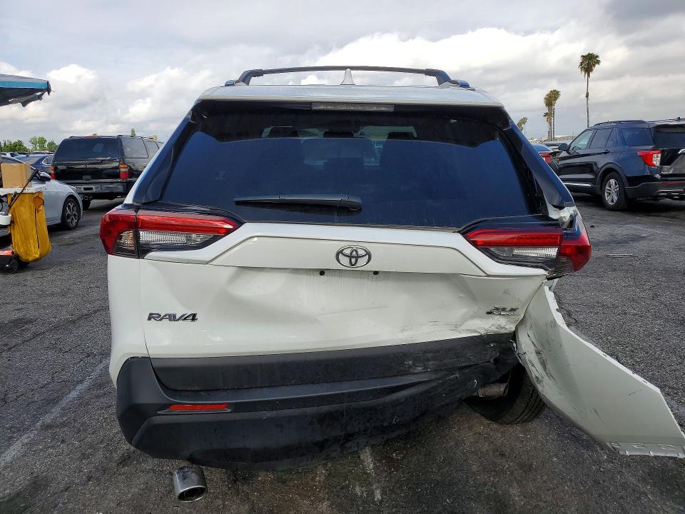 2025 Toyota Rav 4 VIN JTMRWRFV9SD337890 COPART salvage auction — REAR END, Ca - Salvage Certificate, sold $11,800 on 2026-07-31 (photo 6)