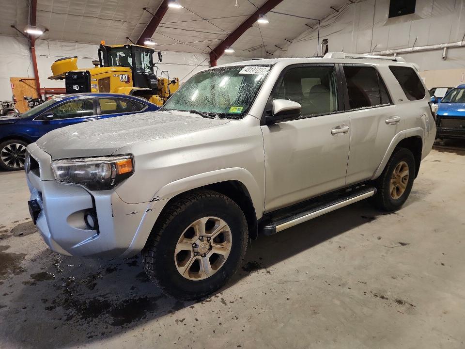 2016 Toyota 4runner VIN JTEBU5JR4G5350652 COPART salvage auction — FRONT END, Vt - Certificate Of Title, sold $9,800 on 2026-07-27 (photo 1)