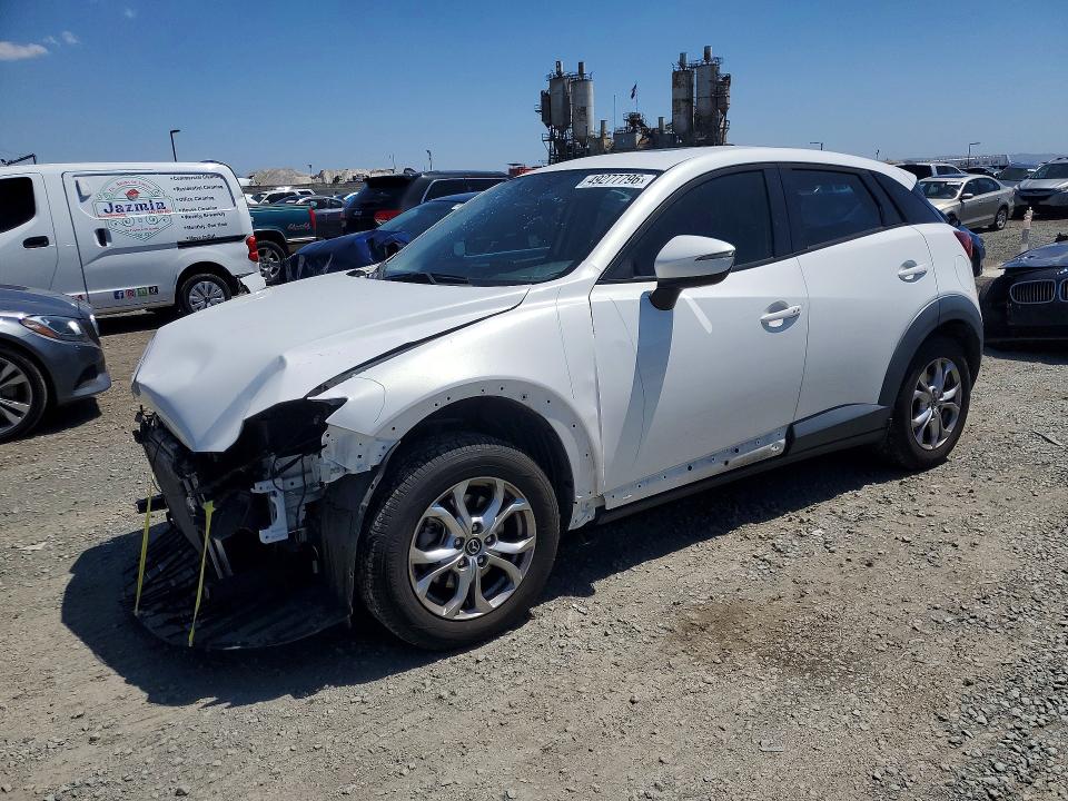 2016 Mazda Cx-3 VIN JM1DKBC70G0111822 COPART salvage auction — FRONT END, CA - SALVAGE CERTIFICATE, sold $2,100 on 2026-07-31 (photo 1)