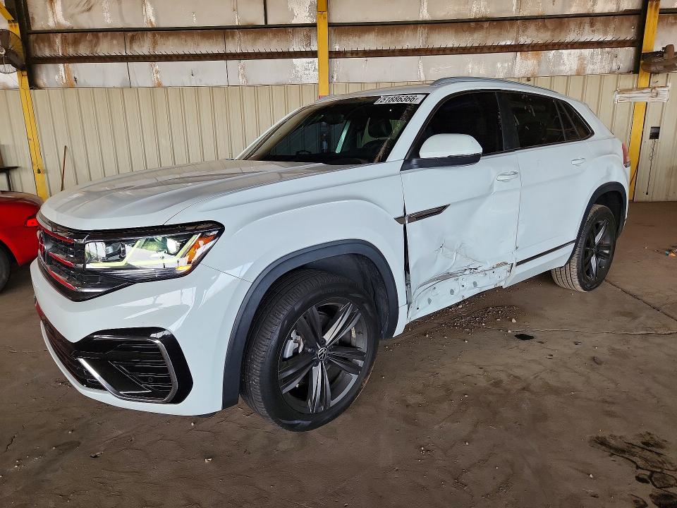 2022 Volkswagen Atlas VIN 1V2SE2CAXNC204688 COPART salvage auction — SIDE, Az - Cert Of Title - Salvage, sold $4,100 on 2026-07-27 (photo 1)