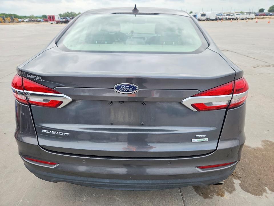 2019 Ford Fusion VIN 3FA6P0HD2KR136426 COPART salvage auction — FRONT END, Tx - Certificate Of Title, sold $2,250 on 2026-07-02 (photo 6)