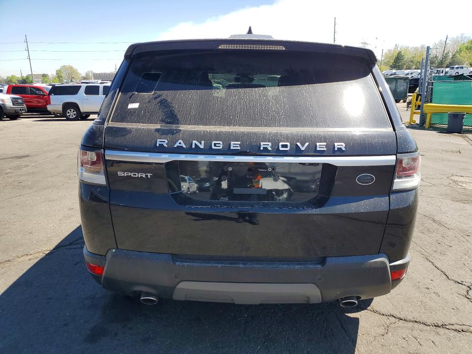 2017 Land rover Range rover sport VIN SALWG2FK9HA687455 COPART salvage auction — MECHANICAL, Co - Dis/Dlr/Exp Only Clean Title, sold $7,900 on 2026-07-28 (photo 6)
