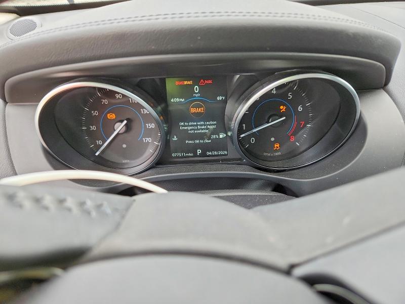 2020 Jaguar VIN SADCK2GX3LA635531 COPART salvage auction — FRONT END, Ga - Cert Of Title-Salvage, sold $4,450 on 2026-07-14 (photo 9)