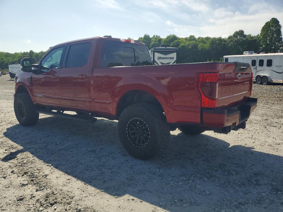 2022 Ford F-350 super duty VIN 1FT8W3BT9NEF47191 COPART salvage auction — MINOR DENT/SCRATCHES, Mt - Salvage Certificate Of A Vehic, sold $33,500 on 2026-07-13 (photo 2)