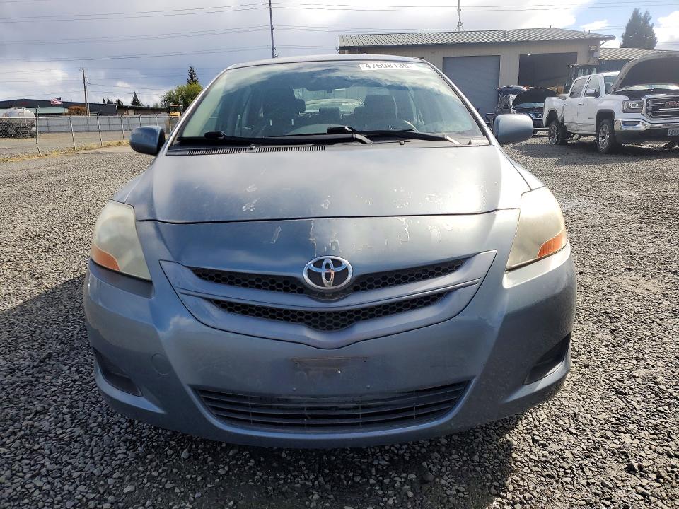 2007 Toyota Yaris VIN JTDBT903271082493 COPART salvage auction — REAR END, Or - Salvage Title Certificate, sold $700 on 2026-07-07 (photo 5)