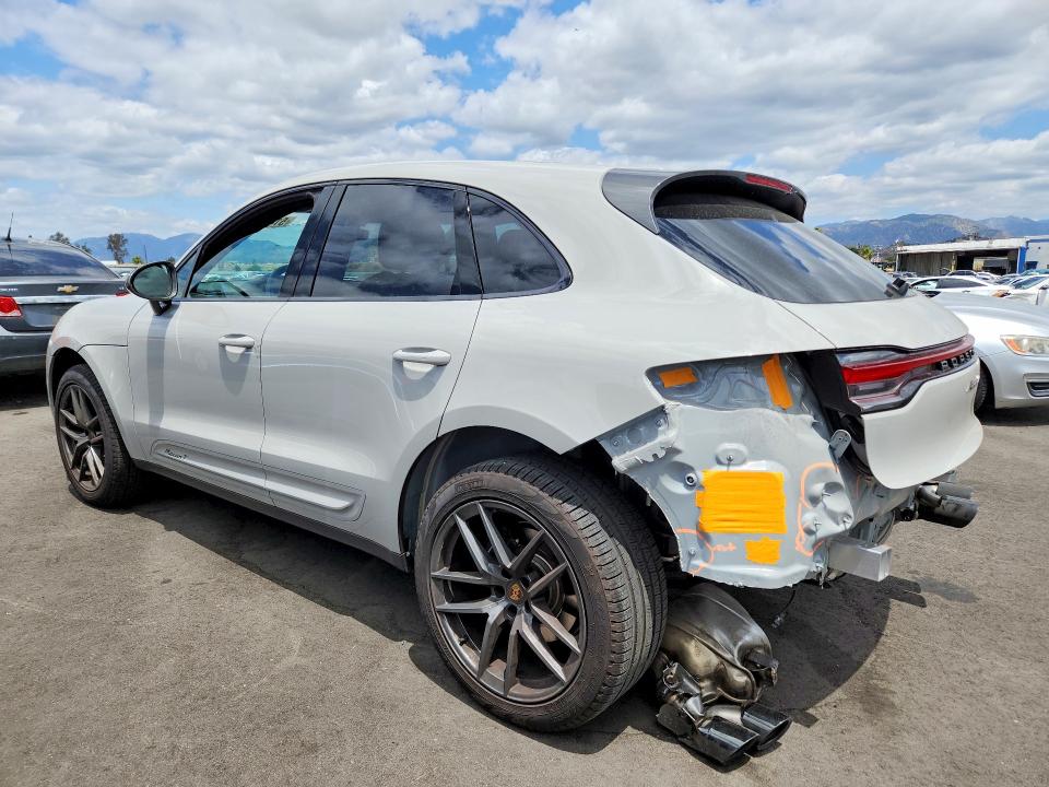 2024 Porsche Macan VIN WP1AA2A5XRLB20180 COPART salvage auction — REAR END, Ca - Salvage Certificate, sold $32,750 on 2026-07-08 (photo 2)