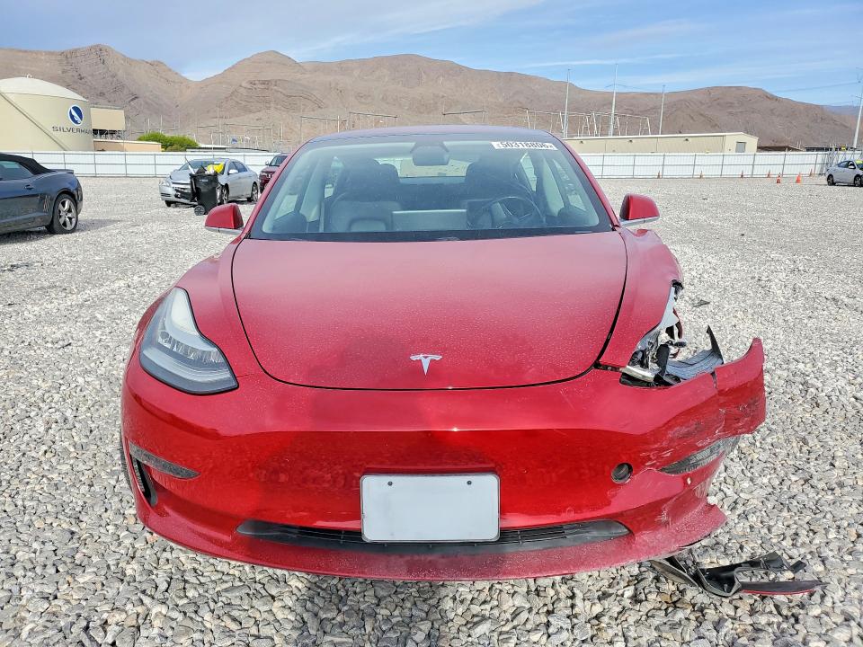 2018 Tesla Model 3 VIN 5YJ3E1EA5JF024416 COPART salvage auction — FRONT END, Nv - Salvage Title, sold $4,000 on 2026-07-13 (photo 5)
