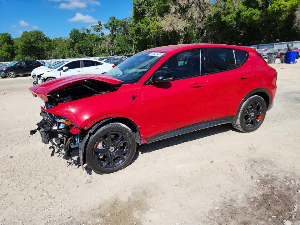 2024 Dodge Hornet VIN ZACPDFCW2R3A14602 COPART salvage auction — FRONT END, Fl - Certificate Of Destruction, sold $3,950 on 2026-07-14 (photo 1)
