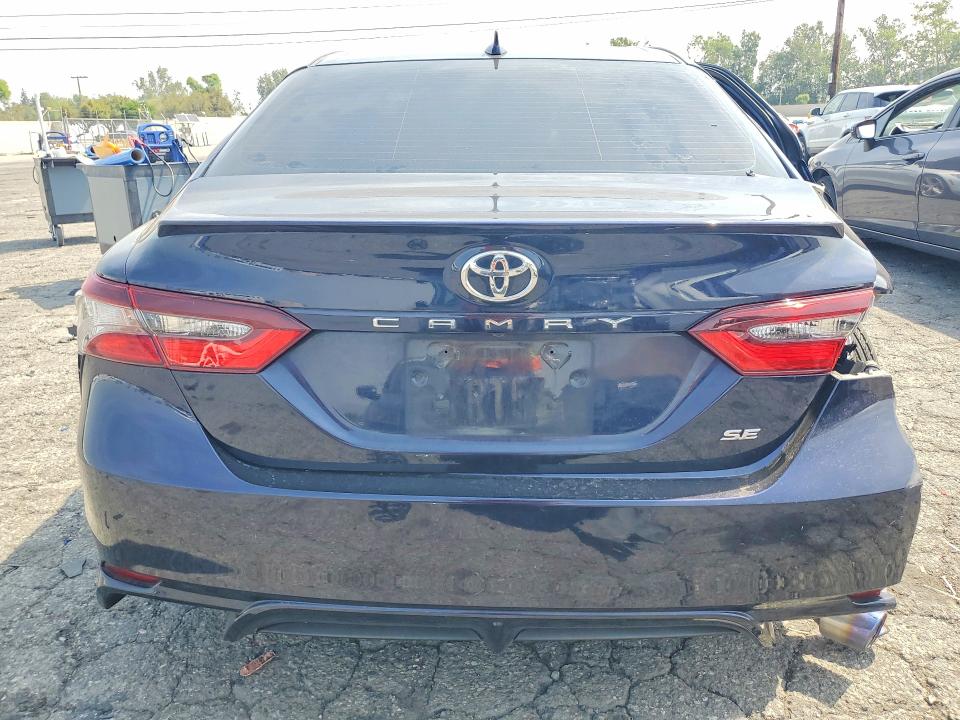 2022 Toyota Camry VIN 4T1G11AK9NU624988 COPART salvage auction — REAR END, Ca - Salvage Certificate, sold $4,100 on 2026-07-02 (photo 6)