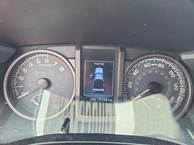 2016 Toyota Tacoma VIN 5TFAZ5CN9GX005729 COPART salvage auction — FRONT END, Tx - Salvage Vehicle Title, sold $4,550 on 2026-07-09 (photo 9)