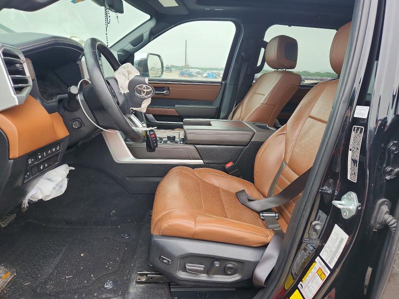 2022 Toyota Tundra VIN 5TFMA5DB6NX026785 COPART salvage auction — FRONT END, Tx - Salvage Vehicle Title, sold $22,200 on 2026-07-23 (photo 7)
