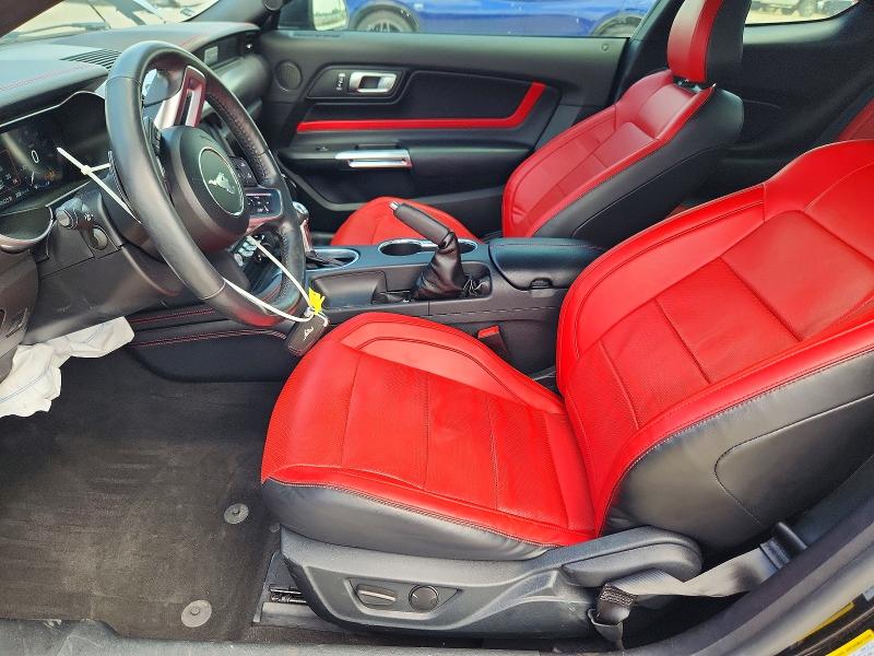 2022 Ford Mustang VIN 1FA6P8CF0N5127271 COPART salvage auction — FRONT END, Tx - Certificate Of Title, sold $13,700 on 2026-07-02 (photo 7)