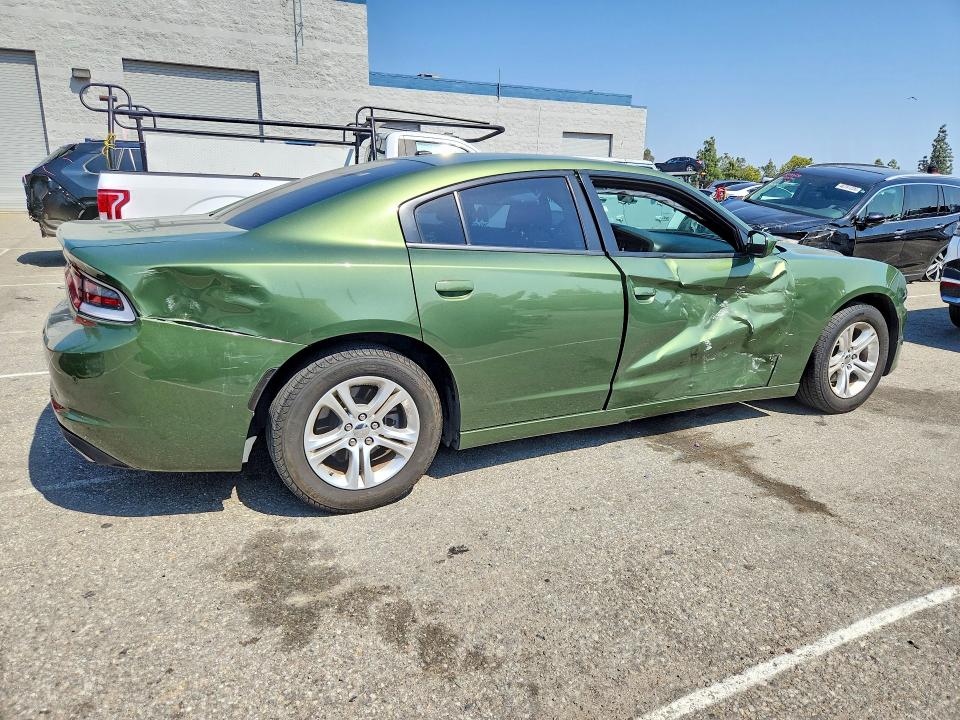 2022 Dodge Charger VIN 2C3CDXBG4NH110576 COPART salvage auction — ALL OVER, Ca - Non-Repairable Vehicle Cert, sold $3,950 on 2026-07-09 (photo 3)