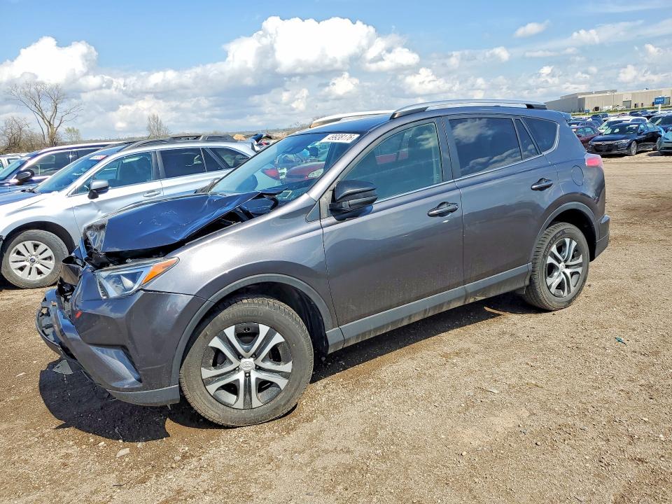 2018 Toyota Rav4 VIN JTMBFREV8JJ730976 COPART salvage auction — FRONT END, IA - CERTIFICATE OF TITLE, sold $7,000 on 2026-07-10 (photo 1)