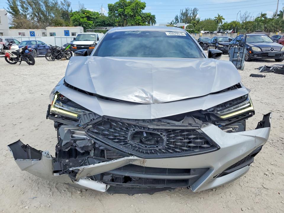 2023 Acura Tlx VIN 19UUB6F54PA002888 COPART salvage auction — FRONT END, Salvage Title, sold $7,000 on 2026-07-21 (photo 5)