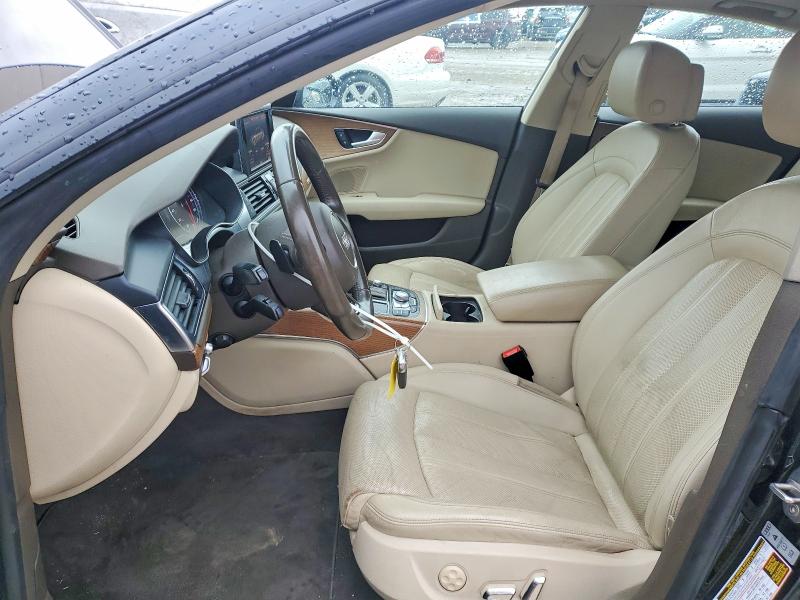 2016 Audi A7 VIN WAU2GAFC0GN031514 COPART salvage auction — FRONT END, IN, sold $275 on 2026-07-21 (photo 7)