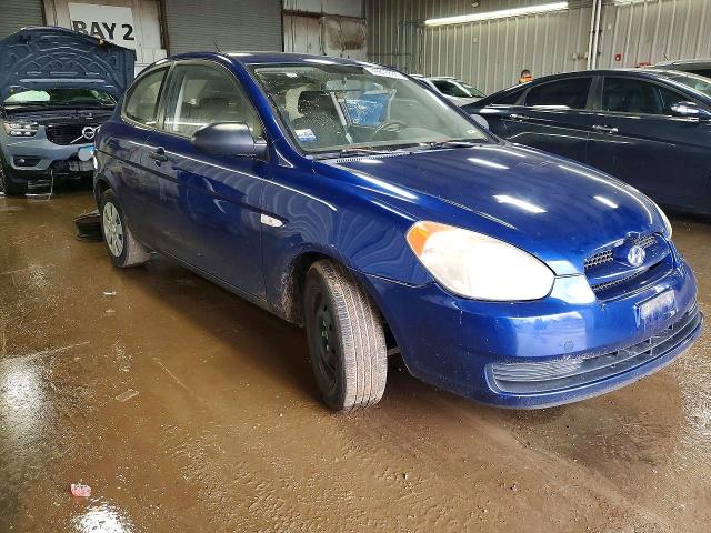 2007 Hyundai Accent VIN KMHCM36C77U041745 COPART salvage auction — FRONT END, Il - Salvage Certificate, sold $300 on 2026-07-09 (photo 4)